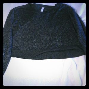 A Navy blue sweater